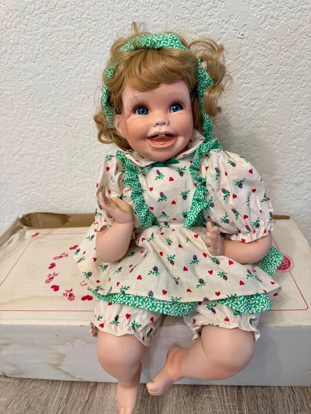 The Hamilton Collection “Shannon” Porcelain Doll by Cindy Marschner Rolfe, 1992